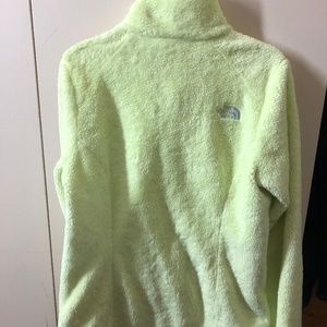 Lime North Face Fleece Jacket